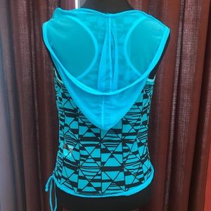 XS/Small Zumba Racerback Hoodie NWOT
